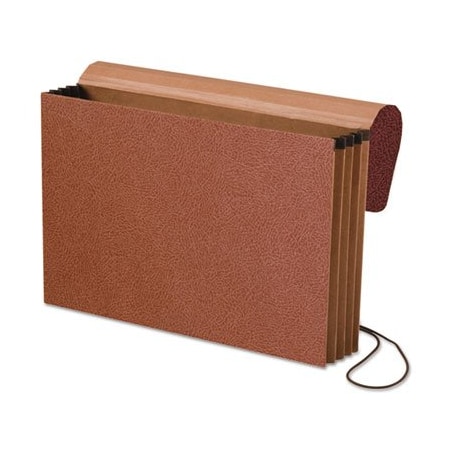 Tops Business Forms Pendaflex, STANDARD EXPANDING WALLET, 3.5in EXPANSION, 1 SECTION, LEGAL SIZE, RED FIBER 1056ELOX